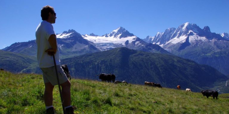 Paysan au pays du mont blanc