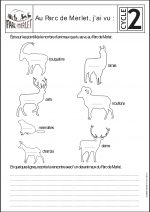 Fiche pédagogique cycle 2 Parc de Merlet