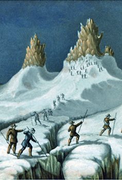 gravure glaciers mont blanc gravure glaciers mont blanc