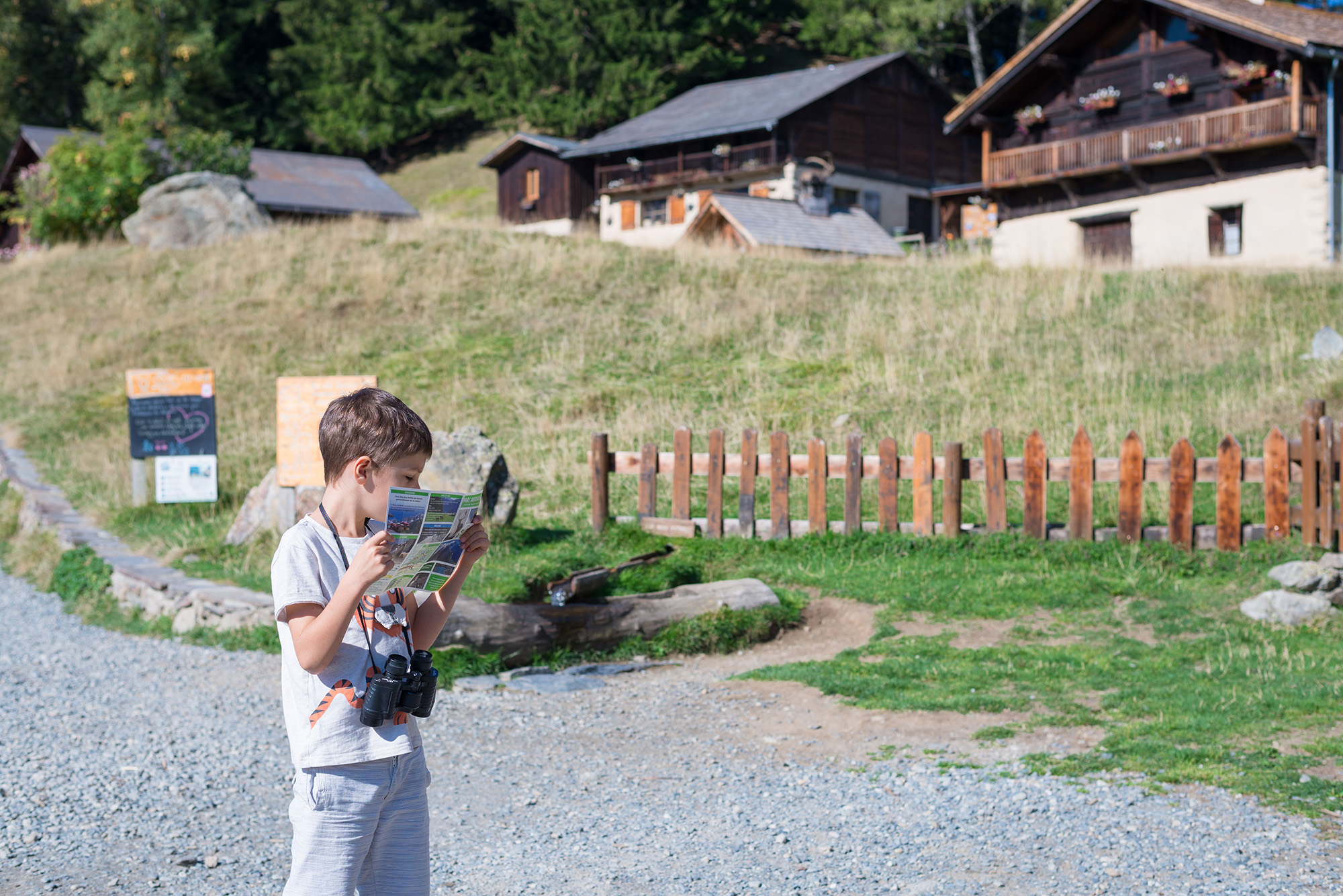 Découvrir le parc de Merlet aux Houches