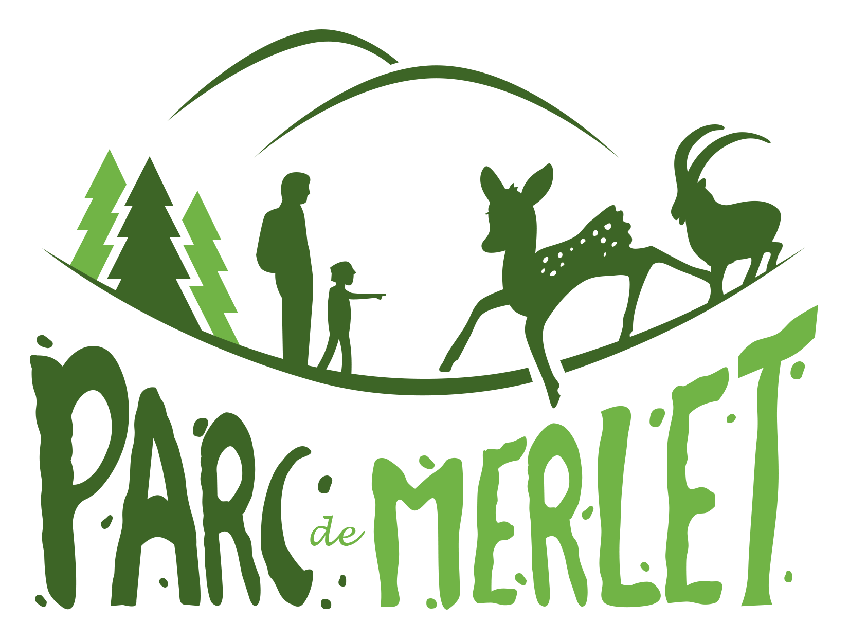 Merlet animal park logo